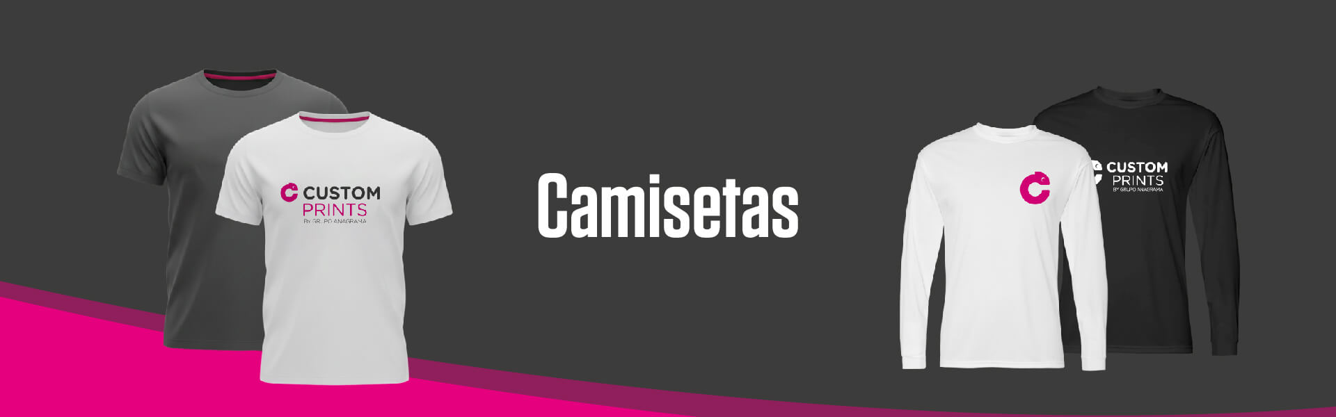 Camisetas personalizadas con tu logo o diseño propio