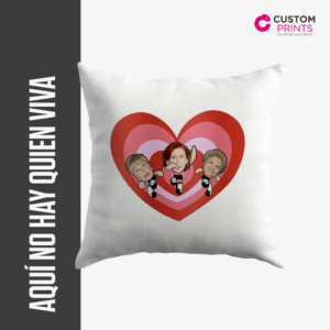 Cojín Aquí No Hay Quien Viva