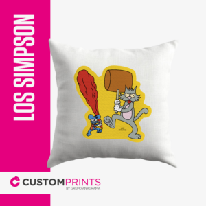 Cojín Rasca y Pica - Los Simpson