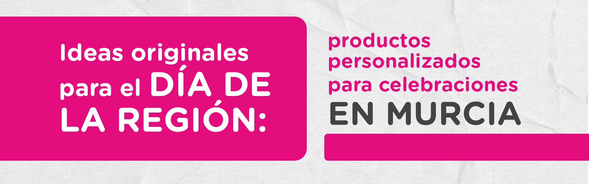 Ideas originales para el Día de la Región: productos personalizados para celebraciones en Murcia