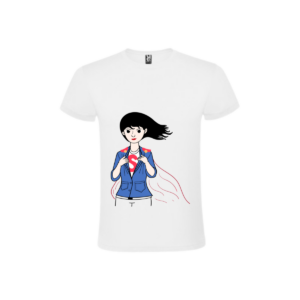 Camiseta Super Mamá con Traje- Especial Día de la Madre