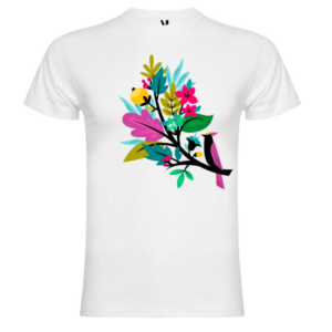 Camiseta Ramo de Plantas - Arte Floral
