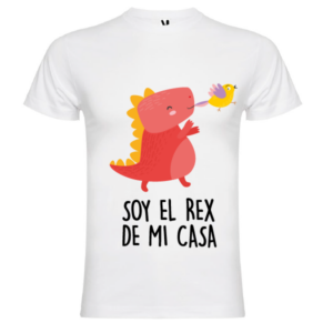 Camiseta Soy el Rex de mi Casa - Animalitos