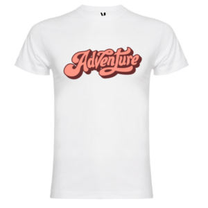 Camiseta Adventure - Frases Motivadoras