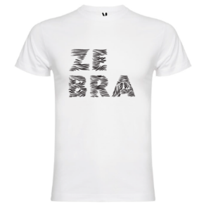 Camiseta de Zebra - Animales