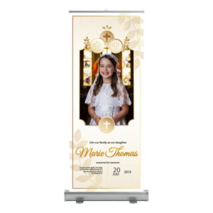 Roll Up para Comunión Diseño 1