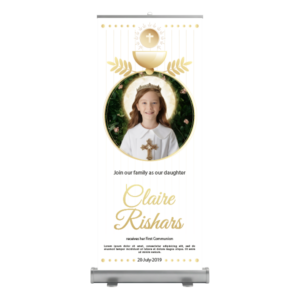 Roll Up para Comunión Diseño 2