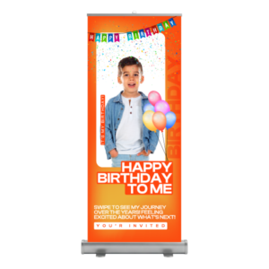 Roll Up para Cumpleaños de Niño Diseño 1