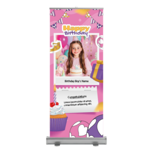 Roll Up para Cumpleaños de Niño Diseño 3