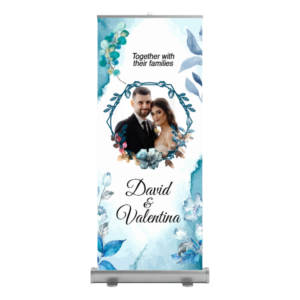 Roll Up para Bodas Diseño 13