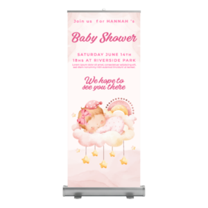 Roll Up para Baby Showers Diseño 1
