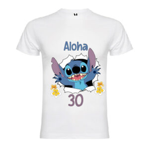 Aloha 30 Stitch - Cumpleaños