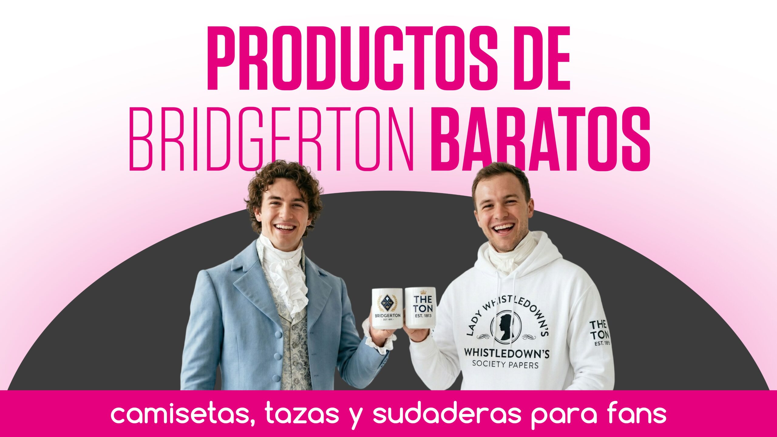 Productos de Bridgerton baratos: camisetas, tazas y sudaderas para fans