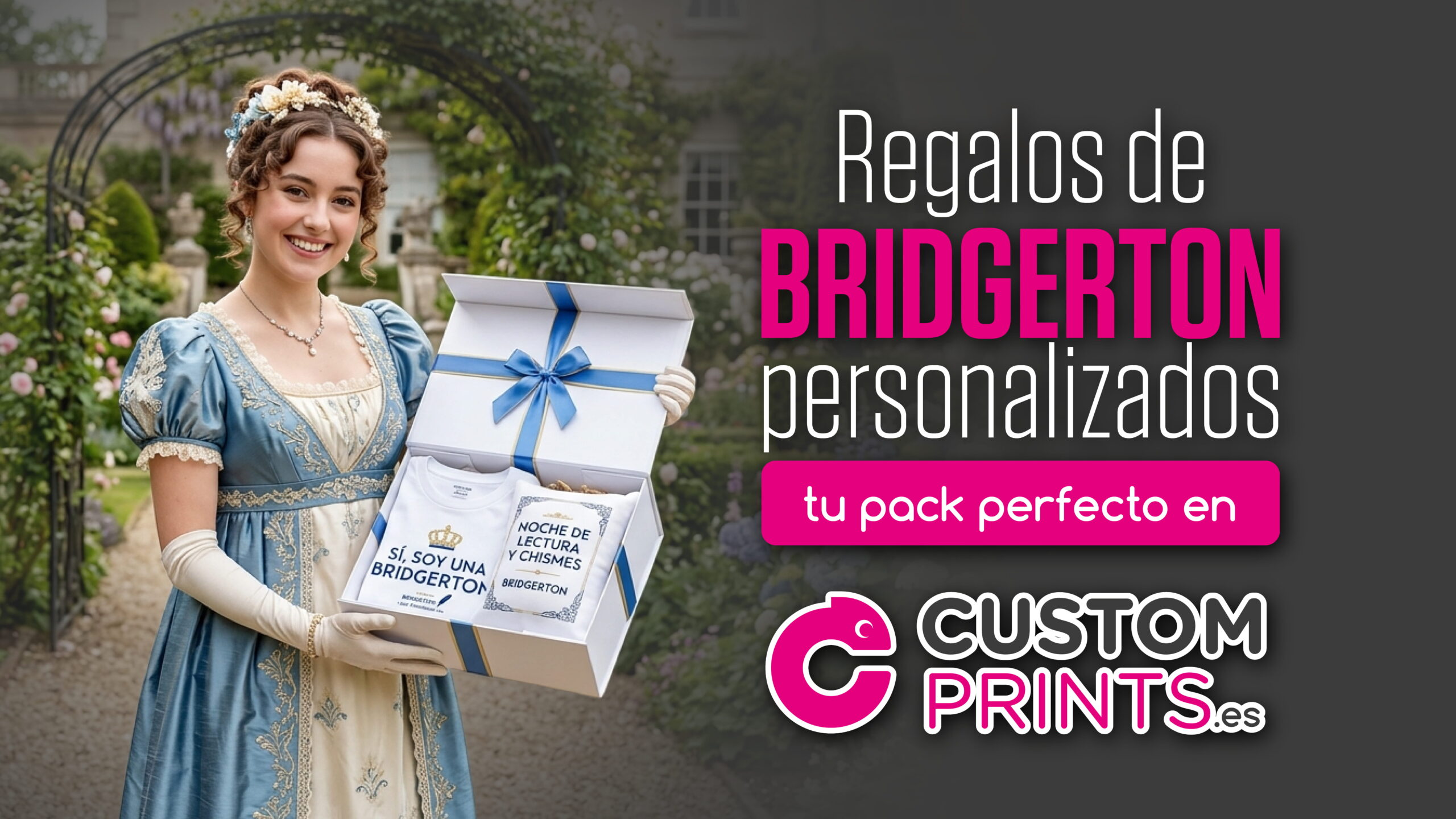 Regalos de Bridgerton personalizados: tu pack perfecto en Custom Prints