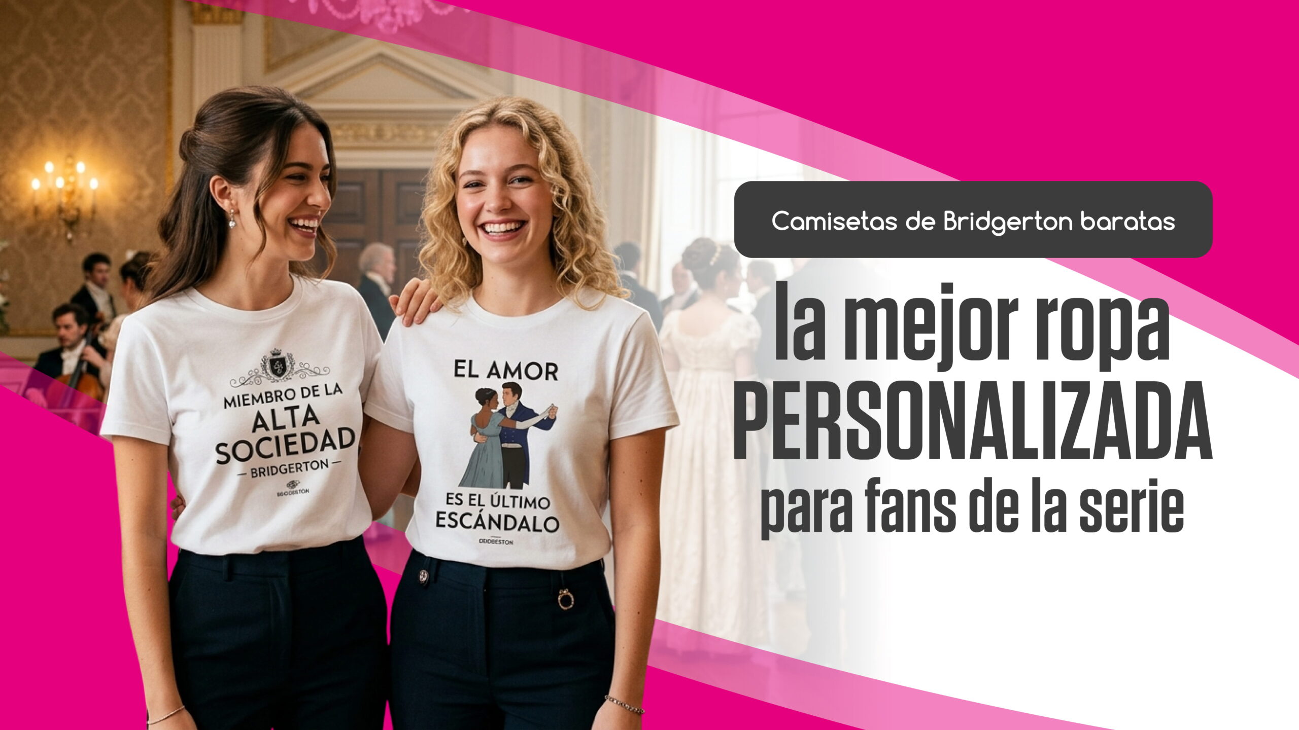 Camisetas de Bridgerton baratas: la mejor ropa personalizada para fans de la serie